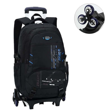 mochilas con carro para niños azul